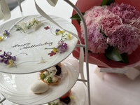 【 Lunch Only】Mother’s Day  (Toast + Message Plate+ Bouquet)