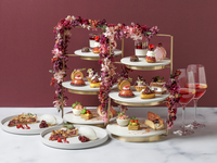 チェリーのアフタヌーンティー＋焼きたてチェリーパイ＋2ドリンク