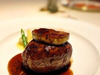 Weekday-only hamburger Rossini course