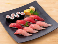 A feast of fresh bluefin tuna