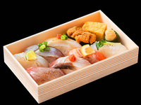 8 kinds of seared sushi