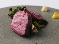 【LUNCH COURSE 8800YEN】旬の食材を季節毎にお楽しみ頂ける全6品　4月28日からの新メニュ