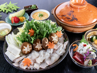 Pike conger shabu-shabu course
