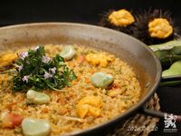 [Limited Quantity] Early Summer Sea Urchin Paella ¥12,000 (excluding tax)