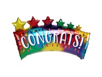 Congratsバルーン　86㎝×48㎝