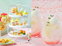 【スペシャルドリンク付き】Peach Vacances afternoon tea（土日祝）