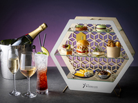 High Tea Set / Savories and 38 types of free-flowing drinks, including champagne and ROKU cocktails