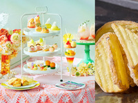 2時間カフェフリー【土日祝：ポテトフライ付き】～桃とメロンの香り～Peach Vacances afternoon tea