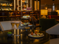 Pierre Hermé Paris Early Summer Evening Tea + Glass of Champagne