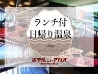 【夏季】【日帰り温泉パッケージ】【小学生】ハーフビュッフェランチ×天然温泉を満喫