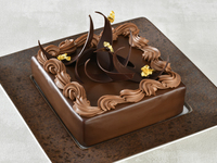生チョコレートケーキ（四角）　6号（18㎝）