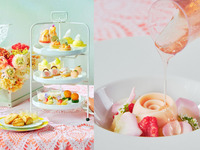 2時間カフェフリー【平日：桃のセミフレッド付き】～桃とメロンの香り～Peach Vacances afternoon tea