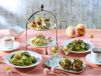【7～8月】イブニングハイティー「ピーチ」（SIROCCO含む紅茶・コーヒー飲み放題＆フリーフロー）【120分制】