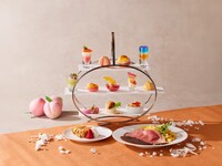 [July 1st - September 18th] Peach Evening High Tea ~Sunset Peach~