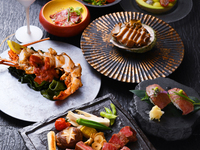 June onwards (Dinner): Premium Kobe Beef and the King of Seafood ◆ "Wadatsumi" ◆
