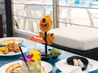 [New] Poolside Food & Beer Set, July Morning Session (Admission + Food & Drink Coupon ¥2,000 included) Adult