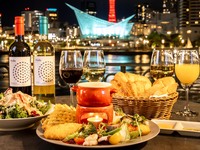 【絶景ルーフトップレストラン】とろけるチーズ体験 チーズフォンデュプラン（フリードリンク付）