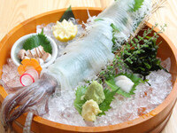 7000円（税込）《ご宴会》絶品いか刺しと魚がし海鮮料理◆日本酒30種が入ったプレミアム2時間飲み放題付き