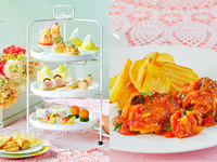 【チキンランチ】Peach Vacances afternoon tea（平日）