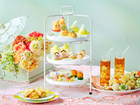 【犬同伴カフェフリー】Peach Vacances afternoon tea