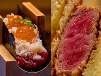 夏季【新宿牛光開幕週年紀念套餐】本套餐為紀念新宿牛光開幕而設。您可以品嚐到「和牛蟹肉鮭魚籽熱狗」、「精選菲力牛排辣味奶油蛋捲三明治」以及7種精心挑選的烤製菜餚。