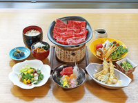 国産牛すき焼き御膳【6-8月】