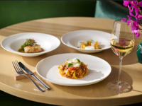 【ランチ】前菜・メイン・デザートが選べるコース3品+フリーフロー付き【平日限定】