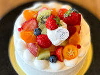 【通年販売】フルーツショートケーキ（5号）