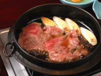[Carne pura, raza rara - Oferta por tiempo limitado] Menú de almuerzo de sukiyaki premium de carne de res Mishima