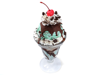 チョコミントサンデー (お席あり/期間限定)