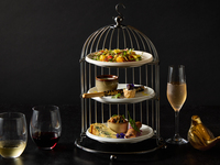 【6~8月/ナイトアフタヌーンティー】イタリアン前菜スタンド+スパークリングワイン含む6種飲み放題