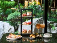 [10% OFF for reservations made at 4 PM on weekends and holidays] Peach Afternoon Tea