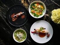 【オンライン限定 土日祝ランチ】4品コース ウィークエンドフィースト スパークリングワイン１杯付 
