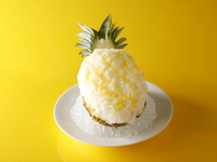 Pineapple shaved ice?