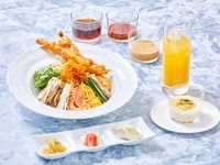 【ランチ限定】五目冷やし麺セット（前菜・デザート・ソフトドリンク付き）
