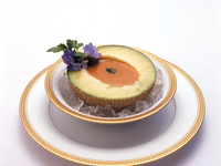 【Menu Spécial Bisque Melon /  メニュー スペシャル ビスクメロン】