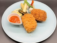 神戸洋食ランチ：クリームコロッケ