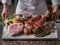 [Teppanyaki Course] 9 dishes including spiny lobster and Hida beef sirloin, prepared right in front of you by the chef (Lunch)