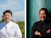 総料理長 早坂心吾と「Goh」福山剛シェフによる、シャンパーニュとの「至高のセッション」