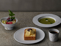 ~Available from May 27th~ Simple Morning Set: Homemade Anko Butter Toast with Acai Bowl [¥2,800 (excluding tax)]