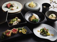 [May Weekend Limited Price | Dinner Ran] 8-course kaiseki meal recommended by the chef, featuring spring ingredients and Wagyu beef.