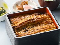 ＜7月26日限定／丑の日特典「うざく」付き＞【美食の極み、夏の贅】鹿児島県産 鰻重　-選べるワンドリンク付き-