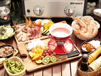 土日祝★贅沢満喫♪プレミアムBBQプラン【2.5時間アルコール含む飲み放題付き】