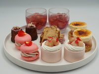 ピーチローズ Afternoon tea アルコールフリーフロー付 2営業日前までの予約制