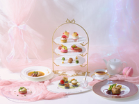 【贅沢時間】ブイヤベース入り本格フレンチ×ピーチブランシュアフタヌーンティー