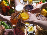 オーダーバイキングBBQ＆ウィークエンド シュラスコサービス（ノンアルコールドリンク フリーフロー）