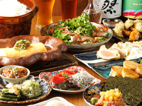 【お手軽炉端】宿毛鮮魚や名物トロタク手巻きを楽しむ入門炉端コース★飲み放題付き4,500円