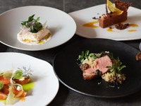 【平日】GENTLE プリフィクスコース｜魚＆肉のダブルメインで愉しむ贅沢ランチ(7月1日からのご予約)