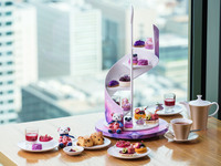 Orders accepted until June 7th [Weekends & Holidays / Early Bird WEB Discount 23% OFF] 9th Anniversary Bear Included "Purple Moment" Acai & Berry Afternoon Tea