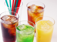 All-you-can-drink soft drinks *For children under elementary school age